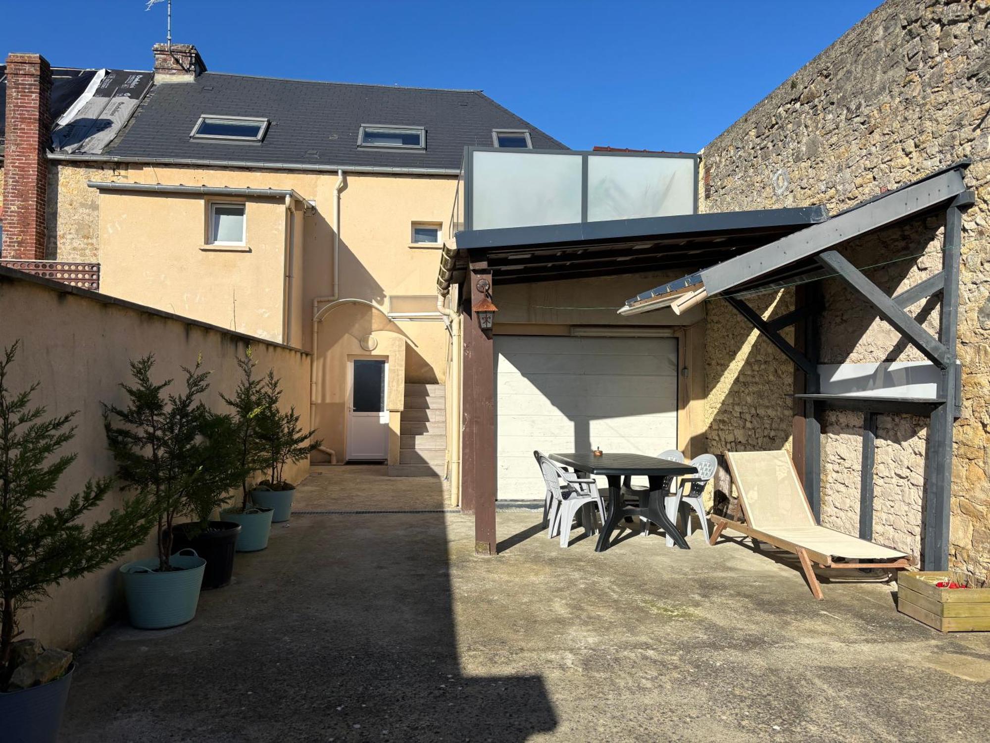 La Brise Marine Maison Renovee Cour Fermee Et Terrasse 800 M Plage Omaha Beach Avec Table De Ping Pong Proche Port En Bessin ヴィエルヴィル・シュル・メール エクステリア 写真